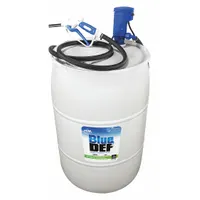 BLUE DEF Electric Drum Pump: 120 V AC, 1/2 hp HP, HDPE, 10 gpm Max. Flow Rate, 3/4 in BSP (MPN DEFDP120)