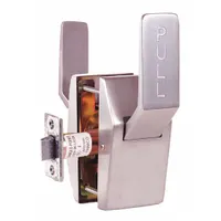This TRIMCO passage paddle lockset is designed for interior doors requiring ADA-compliant operation. The push up/pull up style allows easy access without a locking function, suitable for commercial or institutional settings