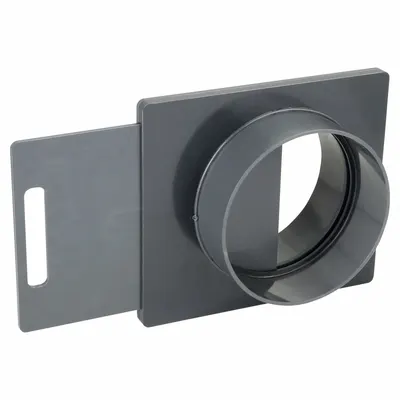 PLASTIC SUPPLY PVCB10 Blast Gate for 10 in Duct Diameter - Blast Gates