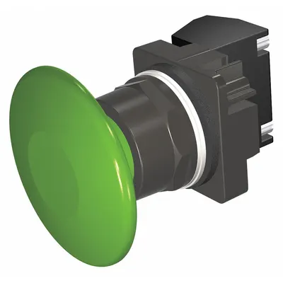 Siemens Mushroom Head Push Button: Non-Illuminated, Mushroom Head Profile, Non-Metallic - Mushroom-Head Push Buttons
