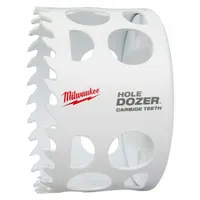 MILWAUKEE Hole Saw: 3 5/8 in Saw Dia., 4 Teeth per Inch, 1 5/8 in Max. Cutting Dp, Carbide Tipped (MPN 49-56-0739)