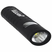 NIGHTSTICK Dual Light Flashlight: 90 lm, 3 hr Run Time at Max. Brightness, 50 m Max Beam, Black (MPN NSP-1400B)