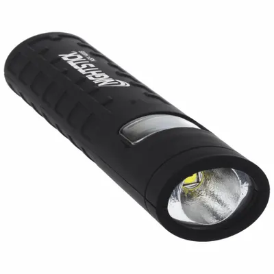 NIGHTSTICK Dual Light Flashlight: 90 lm, 3 hr Run Time at Max. Brightness, 50 m Max Beam - Flashlights