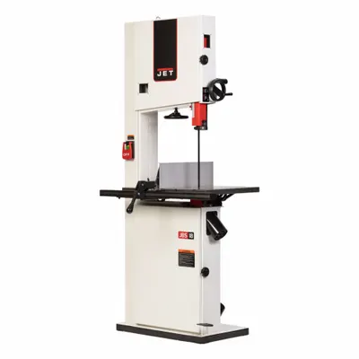 JET Band Saw: Vertical, 115V AC, 18 in Throat Dp - Vertical - Single-Speed Wood-Cutting Band Saws
