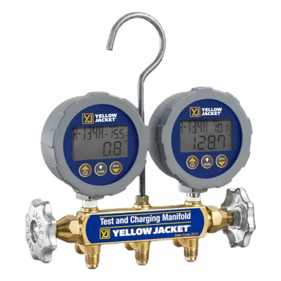 YELLOW JACKET Series 41 Manifold Gauge Set for R-449A - Digital Manifolds