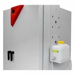 Water supply set designed for use with BINDER constant climate chambers. Provides water connection for humidity control in environmental testing applications. Compatible with manufacturer model number 9020-0367.