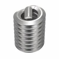HELI-COIL Helical Insert: Tanged Tang Style, Free-Running, #4-40 Thread Size, Plain, Plain, 100 PK (MPN A1185-04CN224)