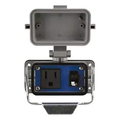 ASI RAI-SAC-201 Ethernet Panel Interface, IP65, 125V AC, RJ45