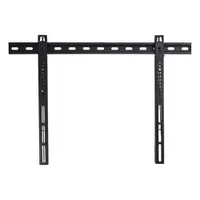 DISSTON TV Wall Mount: Wall, For 40 in to 65 in Screens, Max. 110 lb, 0° Swivel, Matte, Black (MPN E0104755)