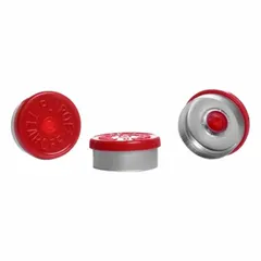 These 20 mm diameter flip cap bottle caps are made of green aluminum and are unlined. They are autoclavable and non-vented, with no septa included. Suitable for sealing laboratory bottles and vials in applications requiring sterilization, such as sample storage and media preparation.