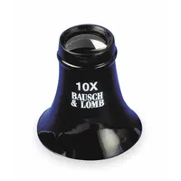 BAUSCH & LOMB Hastings Triplet Loupe: 10X Power, 1.1 in Focal Distance, 15.80 mm Lens Dia (MPN 814113)