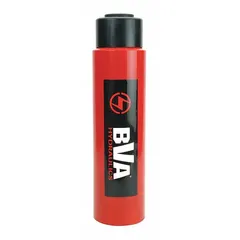 Single-acting hydraulic ram with 30 ton nominal capacity and 8 in nominal stroke. Steel construction. Suitable for lifting, pressing, and positioning heavy loads in industrial maintenance, construction, and manufacturing applications.