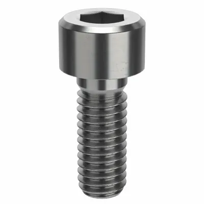 AMPG Socket Head Cap Screw: M6x1.00 Thread Size, 16 mm Lg, Std, Plain, Stainless Steel - Metric System Standard Socket Head Cap Screws