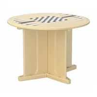 CORTECH Table: 29 in Overall Ht, 42 in Overall Dia, Game Top Included, Ballast Accepted, Sand (MPN 66749SDGT)