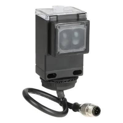 EATON Photoelectric Sensor: Pigtail Connector, 5 - Pin Micro Connector, 24-240V AC & 12-240V DC - Rectangular Sensors with Pigtail Connectors