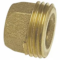 Cast bronze adapter with 1/2 in CTS cup end and 1/2 in GHT thread end. Used to connect copper tubing to garden hose thread outlets in plumbing and irrigation systems