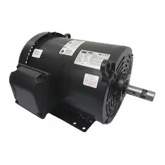 Totally enclosed fan-cooled (TEFC) 3-phase AC motor with rigid base mounting. Rated 3 hp, 1180 RPM at 60 Hz, 230/460V AC dual voltage, full load current 8.12/4.06 A. Suitable for continuous-duty industrial applications such as pumps, fans, conveyors, and compressors.