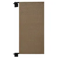 APPROVED VENDOR Pegboard Swing Panel: Round, 9/32 in Peg Hole Size, 48 in x 24 in x 1/4 in, Hardwood