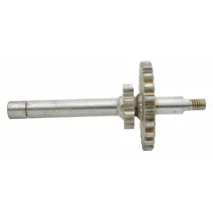 This drive bolt is a replacement part for Dayton material handling equipment. It is designed to fit Dayton brand model 1DJN1. The bolt ensures proper mechanical engagement in compatible conveyors or hoists.