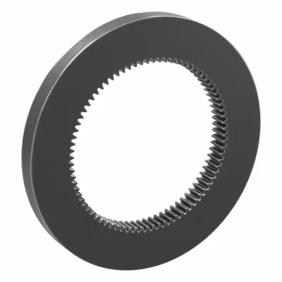 KHK GEARS Internal Ring Gear: Module m 0.5, 80 Teeth, 40 mm Pitch Dia - Metric Internal Gears