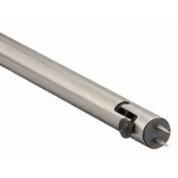 Handheld moisture probe for detecting moisture levels in carpets and flooring materials. Used by restoration and inspection professionals to identify water damage and guide drying efforts