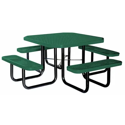 OEM Picnic Table: Expanded Metal - Octagon Picnic Tables