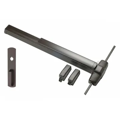 VON DUPRIN 9927NL 3 313 Surface Vertical Rod Push Bar - Surface Vertical Rod Push Bars