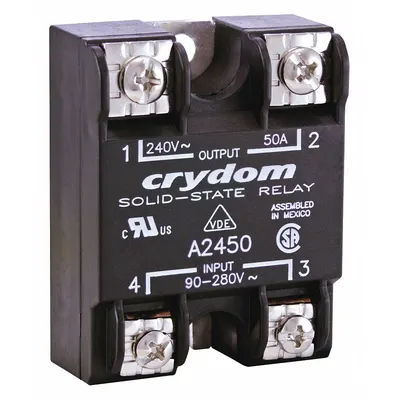 CRYDOM Solid State Relay: Surface Mounted, 90 A Max Output Current, SCR - Surface-Mounted Relays