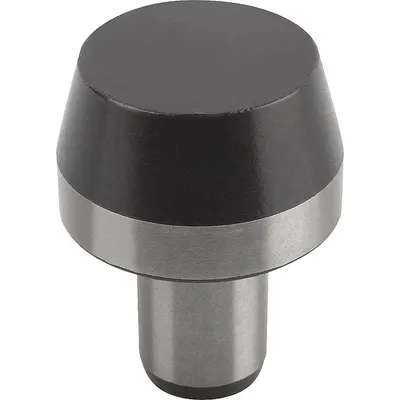 KIPP Stepped Round Locating Pin: Cylindrical, Shouldered, Tool Steel - Stepped Round Locating Pins