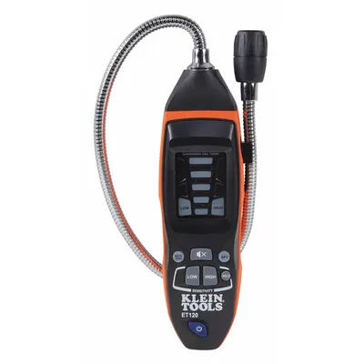 KLEIN TOOLS ET120 Combustible Gas Detector, 1,000 to 10,000 ppm - Combustible Gas Detectors