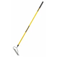 SEYMOUR MIDWEST Bow Rake: Steel, Fiberglass Handle, Straight Handle Type, 60 in Handle Lg (MPN 42366GRA)