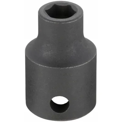 WESTWARD Impact Socket: 3/8 in Drive Size, Metric, 9 mm Socket Size, 6-Point, Std - 3/8" Drive Impact Sockets