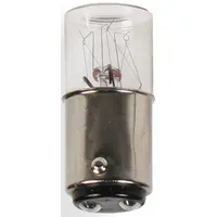 EDWARDS SIGNALING Incandescent Bulb: Incandescent, Double Contact Bayonet (BA15d), (T) Tubular (MPN 2705W12V)