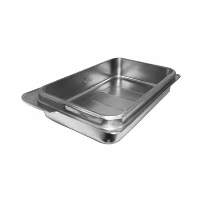SPRING USA Water Pan: Full Size, Rectangular, 1.8 ga Gauge, 26 L Capacity - Steam Table Pans