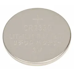 APPROVED VENDOR CR2330 Lithium Coin Cell Battery, 3V DC, 265 mAh