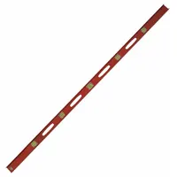 KRAFT TOOL I-Beam Level: Level & Plumb, I-Beam, 4 Non-Cushioned, Plain, 72 in Overall Lg, Hand Grips (MPN SLHD72)