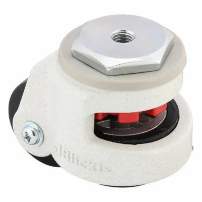 OEM Stem Caster: Swivel - Leveling Threaded Stem Casters