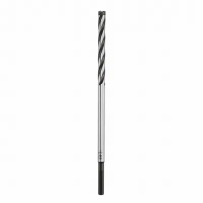 BOSCH Rebar Cutter: 9/16 in Drill Bit Size, 10 in Max Drilling Dp, 12 in Overall Lg - 3-Flat-Shank Rebar Cutting Drill Bits