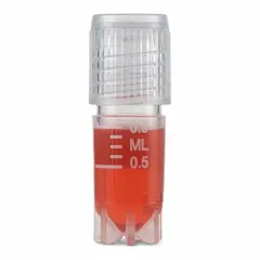 APPROVED VENDOR 3030-1S Polypropylene Cryogenic Vial, 1 mL, Sterile, Colorless