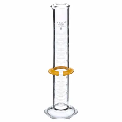 KIMBLE Graduated Cylinder: 500 mL, B, To Contain (TC) - Class B Glass Graduated Cylinders
