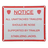 DAYTON Stabilizing Jack Sign: Stabilizing Jack Sign, Trailer Stabilizer Jacks