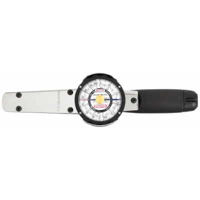 PROTO Dial Torque Wrench: 3/8 in Drive Size, 50 to 250 in-lb/56 to 280 cm-kg - Standard-Head Dial Torque Wrenches