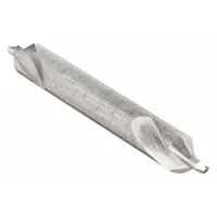 KEO Center Drill: Plain Type, #2/0, 60°, 1 1/4 in Overall Lg, High Speed Steel (MPN 906-000-026)