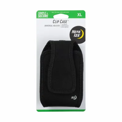 NITE IZE Cell Phone Holster Vertical XL: Vertical, CCFXL-01-R3, Cases & Holders