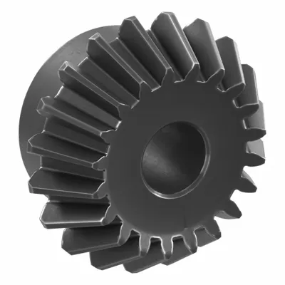 KHK GEARS Angular Miter Gear: For 60° Shaft Angle, Module m 2.5, 20 Teeth - Straight Teeth Metric Angular Shaft Miter Gears