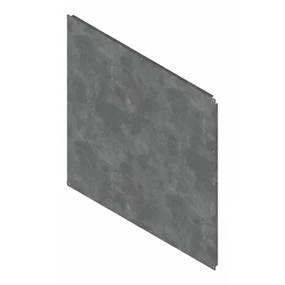 HOFFMAN Interior Panel: Back Panel Panel, 57 in Overall Ht, 57 in Overall Wd, Steel - Interior Mounting Panels