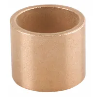 Sleeve Bearing: Bronze, SAE 841, 5/16 in Bore, 7/16 in OD, 1/2 in Lg, SAE 90 Oil with PTFE, 3 PK (MPN EXEP050708)