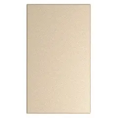 Steel panel for bathroom partitions with honeycomb inner core. Rough Semi Gloss finish in Sandy Beach color. Measures 58 inches high, 34 inches wide, 1 inch thick. Suitable for commercial restroom enclosures.