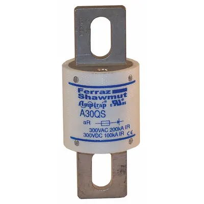 MERSEN Semiconductor Fuse: A30QS Series, Fast-Acting, 300 A, 300 V AC - Fast-Acting Bolt-On Fuses
