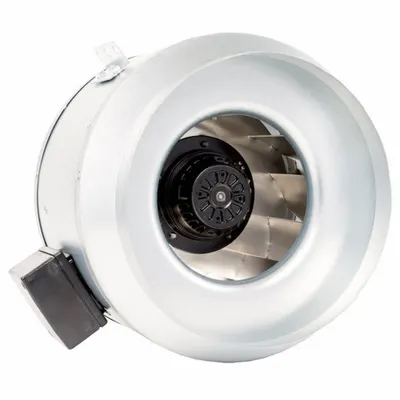 FANTECH In-Line Duct Fan: 1,305 cfm Max., 12 in Duct, 484 W, 120V AC, 1 Ph - General Purpose Inline Duct Fans